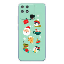 Новогодние Чехлы для Нарзо 80 Лайт 4Джи (VPrint) – Настроение НГ