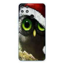 Новогодние Чехлы для Нарзо 80 Лайт 4Джи (VPrint) – Новогодняя Сова