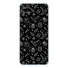 Новорічні, Святкові Чохли для Realme NARZO 80 Lite 4G - 2024 год (Новорічний фон)