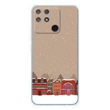 Новорічні, Святкові Чохли для Realme NARZO 80 Lite 4G - 2024 год (Зимове місто)