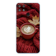 Чохол з унікальним дизайном 'Осінь з кавою' для Realme NARZO 80 Lite 4G – Кава на ковдрі