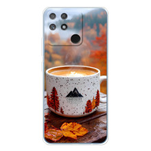 Чохол з унікальним дизайном 'Осінь з кавою' для Realme NARZO 80 Lite 4G – Кава на природі