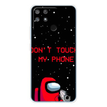 Чехол "Амонг Ас" для Нарзо 80 Лайт 4G – С пистолетом