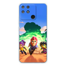 Силиконовый Чехол на Realme NARZO 80 Lite 4G с картинкой Brawl Stars (Бравел Старс)