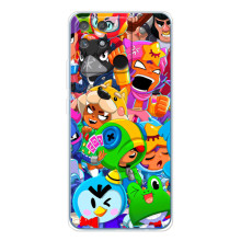 Силиконовый Чехол на Realme NARZO 80 Lite 4G с картинкой Brawl Stars (Brawl-Stars)