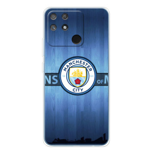 Силиконовые Чехлы принт Футбол на Realme NARZO 80 Lite 4G – ManCity