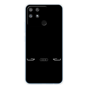 Силиконовый бампер с картинкой машины на Realme NARZO 80 Lite 4G – Силует Audi