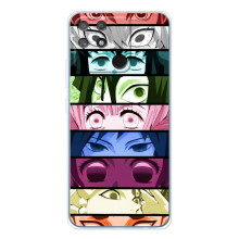 Силиконовые чехлы с глазами Anime для Нарзо 80 Лайт 4G – Глаза Хашира