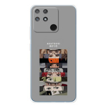 Силиконовые чехлы с глазами Anime для Нарзо 80 Лайт 4G