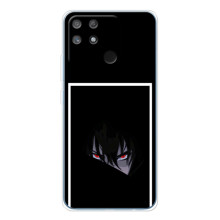 Силиконовые чехлы с глазами Anime для Нарзо 80 Лайт 4G – Взгляд Саскэ