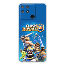 Силиконовый Чехол (атрибутика Клеш Роял) для Realme NARZO 80 Lite 4G – Клеш Король