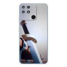 Силиконовый Чехол (атрибутика Клеш Роял) для Realme NARZO 80 Lite 4G – Меч варвара
