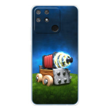 Силиконовый Чехол (атрибутика Клеш Роял) для Realme NARZO 80 Lite 4G – Пушка