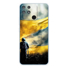 Силиконовый Чехол (атрибутика Клеш Роял) для Realme NARZO 80 Lite 4G – Война