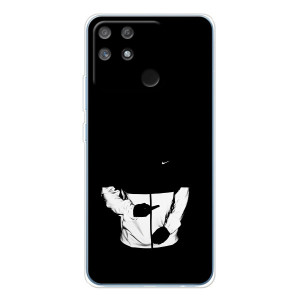 Силіконовый Чохол на Realme NARZO 80 Lite 4G з картинкою НАЙК (Nike стиль)