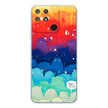 Силиконовый чехол с котиком для Realme NARZO 80 Lite 4G (Mew)