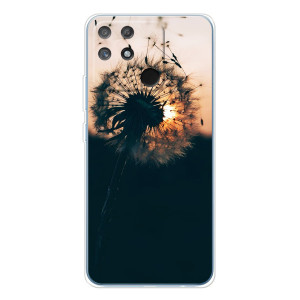 Силіконовий Чохол з кульбабками на Realme NARZO 80 Lite 4G – Гарна кульбабка