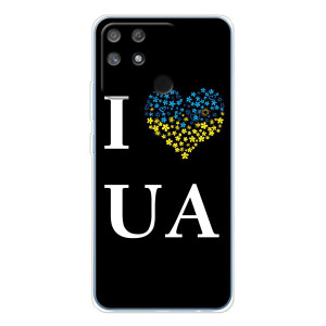 Силиконовый Чехол на Realme NARZO 80 Lite 4G (Я-Украина) – I Love UA