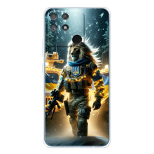 Украинские, патриотические Чехлы для Нарзо 80 Лайт 4Джи (ЛЕВ ЗСУ)