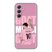 Чехлы Лео Месси в Майами на RealMe Narzo 80 Lite 5G (GOAT MESSI)