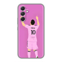 Чехлы Лео Месси в Майами на RealMe Narzo 80 Lite 5G (Празднование Месси)