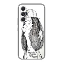 Чехол с печатью для RealMe Narzo 80 Lite 5G - (Мода) (AlphaPrint) – Фото девочки