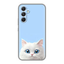 Чехол на тематику: Коты для RealMe Narzo 80 Lite 5G (Белый кот)