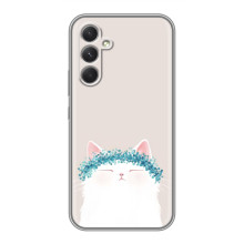 Чехол на тематику: Коты для RealMe Narzo 80 Lite 5G (Белый котик)