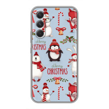 Чохол Санта Клаус для RealMe Narzo 80 Lite 5G – Різдвяний