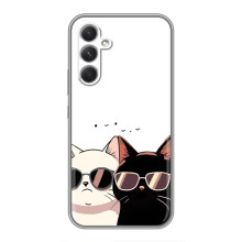 Чехол с рисунком кот на RealMe Narzo 80 Lite 5G (Коты в очках)