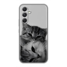 Чехол с рисунком кот на RealMe Narzo 80 Lite 5G (Пара котов)