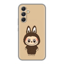 Чохол з Лабубу на RealMe Narzo 80 Lite 5G (Коричневий Лабубу)