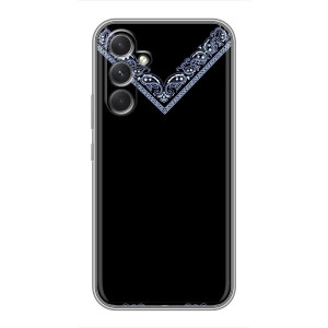 Силиконовый Чехол на RealMe Narzo 80 Lite 5G (Воротник вышиванки)