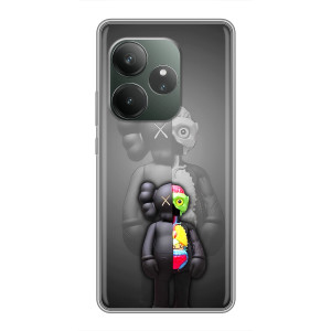 Чехлы для RealMe Neo7 - Bearbrick Louis Vuitton (PREMIUMPrint)