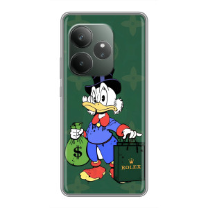Чехлы для RealMe Neo7 - Скрудж МакДак Louis Vuitton (PREMIUMPrint)
