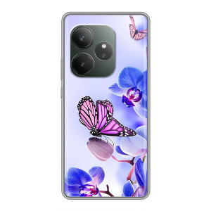 Чохли з квітами для RealMe Neo7 (VPrint)