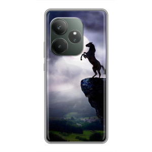 Чехлы с изображением разных животных для RealMe Neo7 – Лошадь