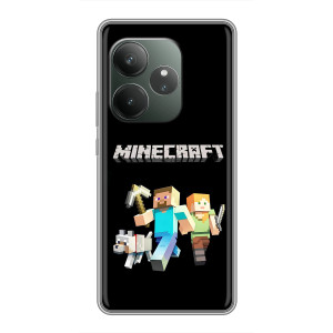 Чехол Майнкрафт на RealMe Neo7 (AlphaPrint) Minecraft