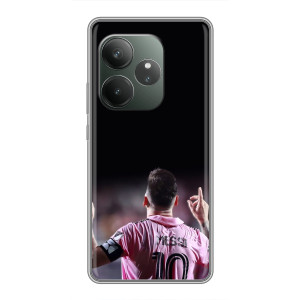 Чехол Месси футболист для RealMe Neo7 – Месси в Интер