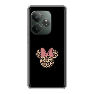 Чехол с леопардовым принтом на RealMe Neo7 – Леопардовая Минни