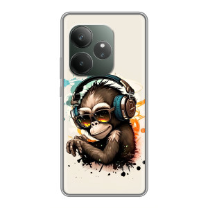 Чохол з Мавпами RealMe Neo7 - (AlphaPrint)