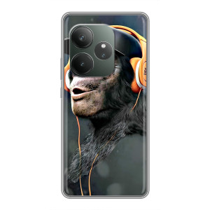 Чохол з Мавпами RealMe Neo7 - (AlphaPrint)