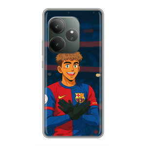 Чехол с футболистом Ламин Ямаль RealMe Neo7