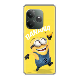 Мультяшный принт на Чехол для РеалМе Нео7 – Banana