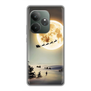 Новогодние, Праздничные Чехлы для RealMe Neo7 - 2024 год