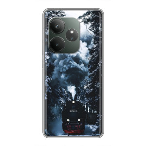 Новогодние, Праздничные Чехлы для RealMe Neo7 - 2024 год