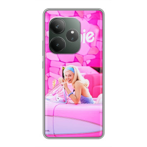 Силиконовый Чехол Барби Фильм на RealMe Neo7 (Зставка)
