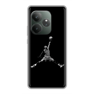 Силиконовый Чехол Nike Air Jordan на РеалМе Нео7 (Джордан)
