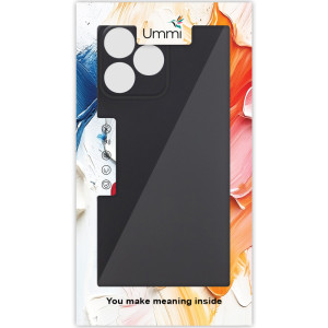 Чехол Silicone Cover Ummi Lakshmi Full Camera (AA) для Realme Note 50 5G – Черный
