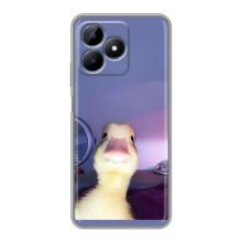 Бампер с принтом Мемы для Realme Note 50 – Утка